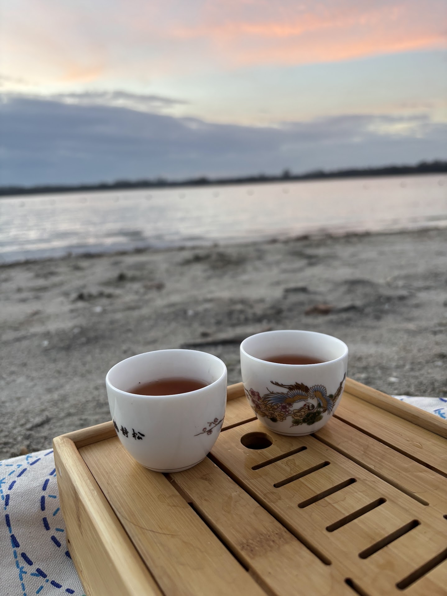Tea on the beach